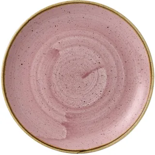 Churchill Stonecast -Coupe Plate Teller- Durchmesser: Ø21,7cm, Farbe wählbar (Petal Pink)