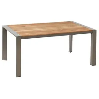 Dehner Cleveland Ausziehtisch 160-240 x 101 x 76 cm Beige/Hellbraun