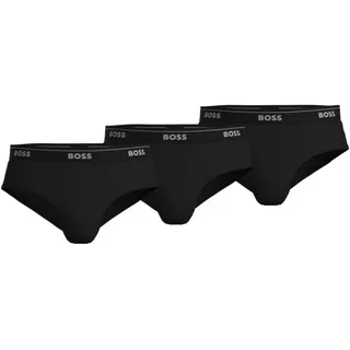 Hugo Boss Herren Slip aus Baumwolle, 3er-Pack