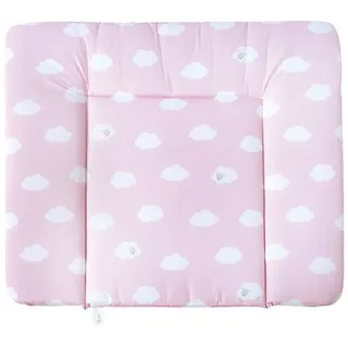 roba® Wickelauflage in verschiedenen Motiven, weiche Wickelunterlage, PU beschichtet rosa