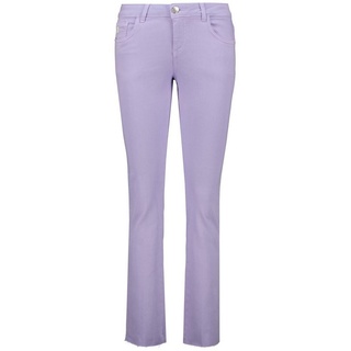 Goldgarn 5-Pocket-Jeans Damen Jeans ROSANGARTEN FLARE (1-tlg) lila 33