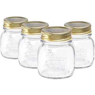 Bormioli Rocco Quattro Stagioni Glas Erhalten Gläser - 150ml - Klar - Pack Von 4