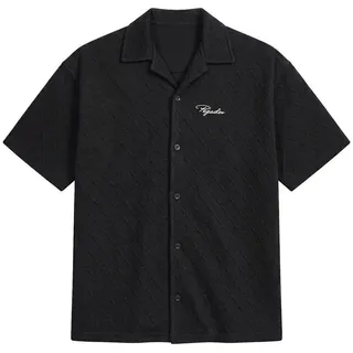 Pegador Jovren Structured Shirt Schwarz XL