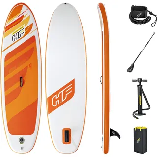 BESTWAY Hydro-Force SUP Allround Board-Set Aqua Journey 274 x 76 x 12 cm orange/weiß
