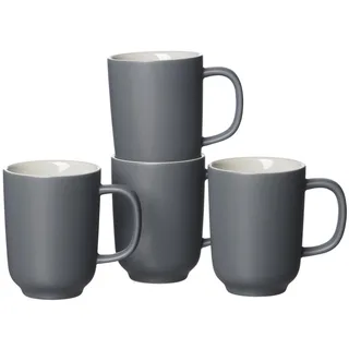 Flirt by R&B JASPER Kaffeetasse 0,28 l Grau 4 St.