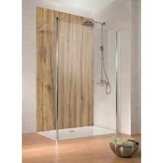 Schulte Decodesign Dekor Duschrückwand 1000 x 2100 mm - Holz Schwarzwaldeiche hell - D1901021-621