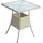 Polyrattan Balkontisch 60 x 60 x 73 beige