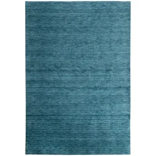 Steffensmeier Jaipur Wollteppich 200 x 300 cm Türkis/Blau