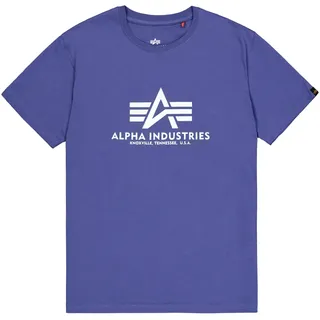 Alpha Industries Basic T-Shirt lila L