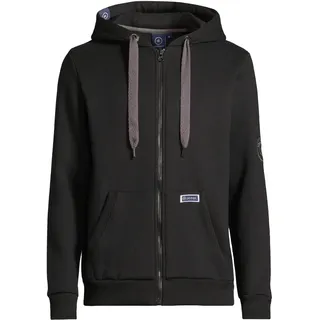 salzhaut MAKKER Sweatjacke Herren Schwarz M