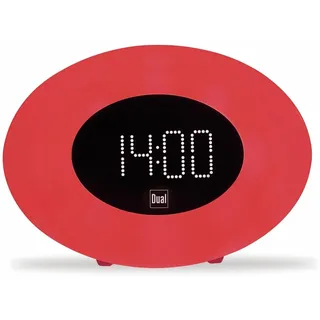 Dual WL2 Radiowecker mit LED Beleuchtung, FM-Radiowecker mit USB-Ladefunktion