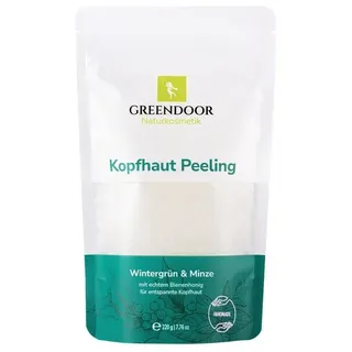 GREENDOOR Kopfhautpeeling - Wintergrün Pfefferminze