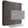 Duschwand Duschtrennwand 140x200 Walk-In Dusche mit Doppel-Stabilisator aus Echtglas 10mm ESG-Sicherheitsglas Milchglas-Streifen milchig/Transparent