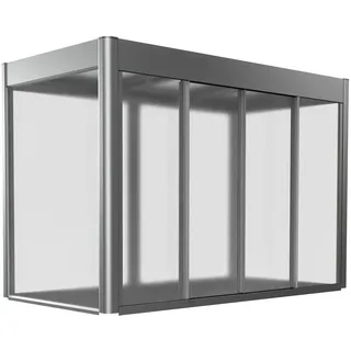 Biohort Florentina 200 x 100 x 100 cm Quarzgrau-Metallic
