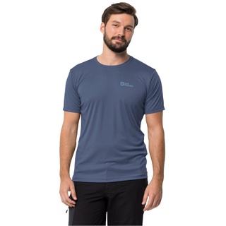 Jack Wolfskin T-Shirt TECH T M mit aktivem Feuchtigkeitsmanagement und Frischefunktion blau M