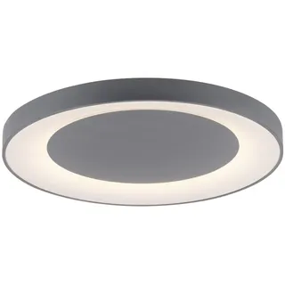 just light. LED-Deckenleuchte Anika 1-flammig rund grau