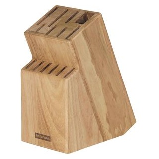 Tescoma Messerblock Woody 869508, Holz braun, unbestückt