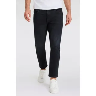BOSS ORANGE Straight-Jeans RE.MAINE BO mit BOSS Leder-Badge blau 31
