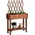 Hochbeet mit Rankhilfe 79 x 28,5 x 130 cm braun