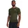 Armour HeatGear kurzarm Funktionsshirt Herren 390 marine od green/white S