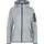 Damen Unterjacke Kapuzen Fleecejacke Strick Größe 38 Grau 38