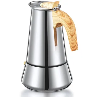 None Mokkakanne 350 ml 6 Tassen Silber