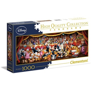 Clementoni 1000tlg. Panorama-Puzzle "Disney Orchestra" - ab 9 Jahren