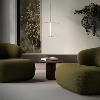 Bianemo Huringa Pendelleuchte oval, LED, BBE00912BR4D,