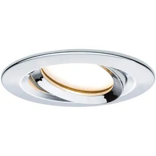 Paulmann Nova Plus Einbauleuchte 1x6W rund Chrom