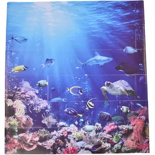 6 3d-treppenaufkleber Mit Unterwasserwelt-design