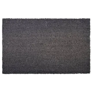 Floordirekt Fußmatte Premium-Kokosmatte, 3 Farben & viele Größen, Schmutzfangmatte, rechteckig, Höhe: 17 mm grau 200 cm x 400 cm x 17 mm