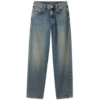 TOM TAILOR Loose-fit-Jeans Lockere Skater Jeans mit recycelter Baumwolle Lockere Skater Jeans mit recycelter Baumwolle blau 134