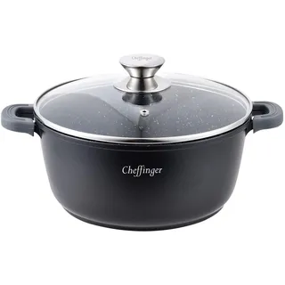 Cheffinger Kochtopf 32 cm rund