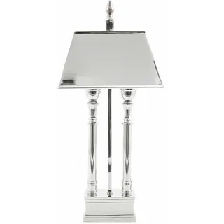 Mirabeau Tischleuchte Tischlampe Pantin silber silberfarben