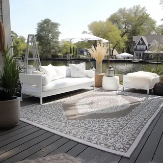 ELLE DECORATION Meekly Wendeteppich 80 x 150 cm Beige