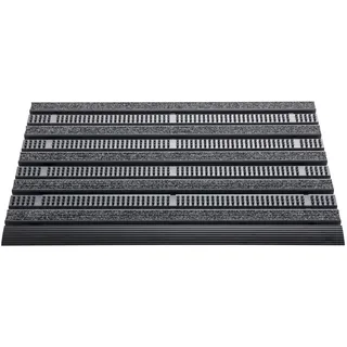 Kafloor  Home  Schmutzfangmatte  Matador  TEX/BRUSH  760  x  460  mm  Rips/Bürste  12  mm  anthrazit/schwarz