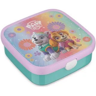 Mepal Campus Brotdose mit Bento-Einsatz und Gabel 1,3 l Paw Patrol Girls