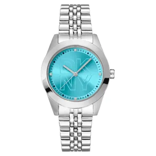 DKNY Parsons Logo Türkis 36 mm DK1L060M0035