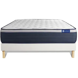 BETT Actimemo max Memory-Schaum 140 x 220 cm h3 - Kit Bettgestell Weiß