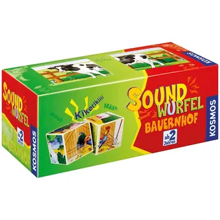 Kosmos Soundwürfel Bauernhof mehrfarbig