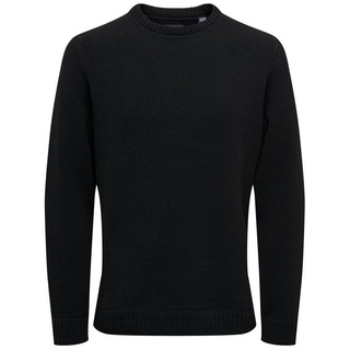 ONLY & SONS Strickpullover Weicher Strick Pullover Rundhals Sweater Grobstrick 6417 in Schwarz-2 schwarz
