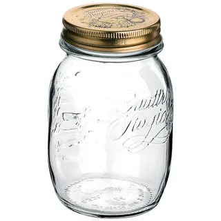 Bormioli Rocco Quattro Stagioni Marmeladen-/ Einmachgläser 500 ml (mit Schraubdeckel ř 70 mm, Konfitürenglas, 12 Gläser) 58284