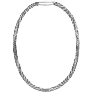 Gerster Raffhalter GERSTER "GLORIA", grau (dunkelgrau, meliert), H:60cm, Viskosemischung, Raffhalter