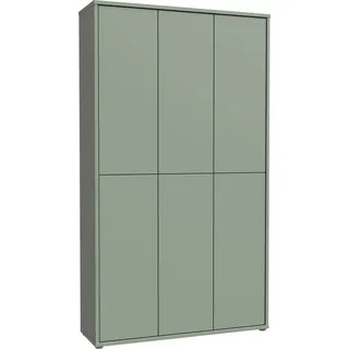 Forte Alice Springs Schuhschrank 109,2x191,9x34,9 cm grün