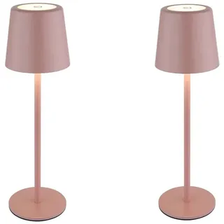 GLOBO Tischlampe Rosa 2 St.