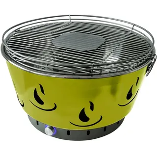 ACTIVA Airbroil Holzkohle Tischgrill Ø 42 cm BBQ Campinggrill Holzkohlegrill