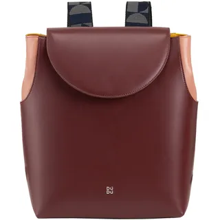 Dudu City Rucksack Leder 30 cm Rot