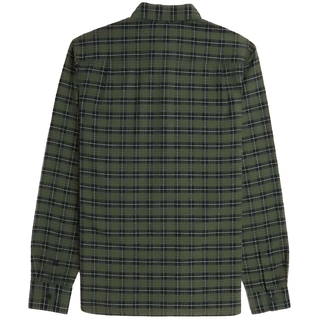 Fred Perry Hemd grau / grün / schwarz S