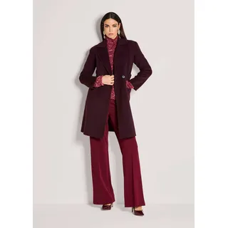 Madeleine Kurzmantel Eleganter Zweireiher Rot 42