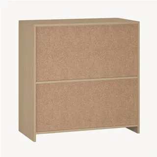 [en.casa] Takranmaa 79 x 79 x 39 cm Eicheoptik / Braun